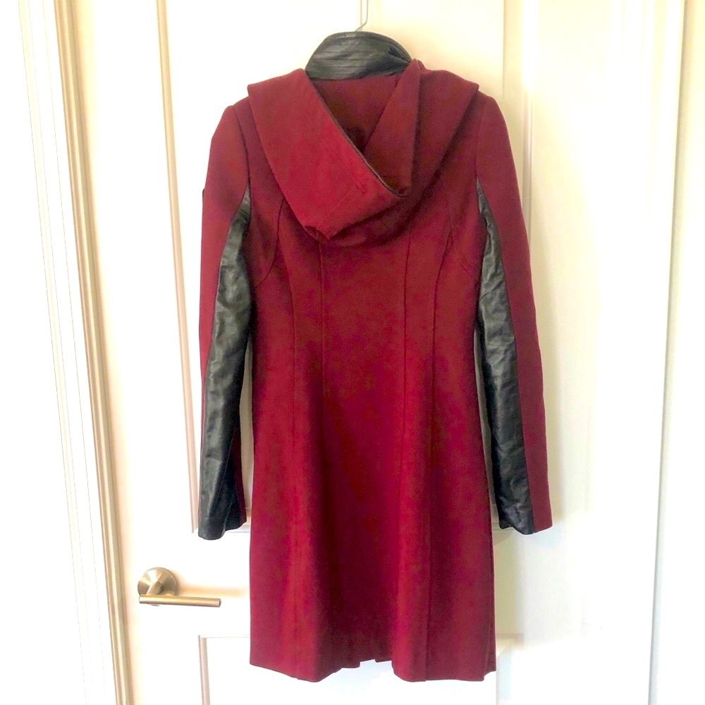 Burgundy Rudsak jacket - Picture 2 of 3